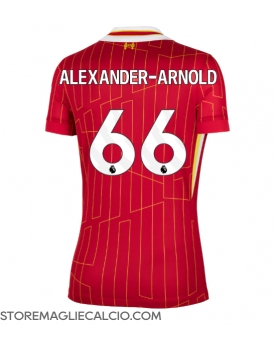 Liverpool Alexander-Arnold #66 Maglia Gara Casa Repliche 2024-25 Donna
